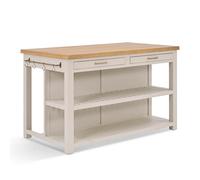 Garden Trading Walcote Kitchen Island Clay Wood
