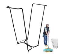 Garden Trash Bag Holder Stand - Trash Bag Holder Standing Sack | Metal Frame Garbage Bag Stand | Camping Trash Bag Holder | Portable Trash Bag Holder | Garbage Bag Holder Frame For Laundry Trash Yard