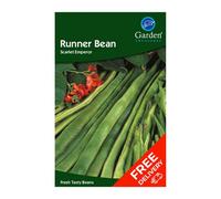 Garden Treasures Runner Bean Scarlet Emperor (Phaseolus Vulgaris)