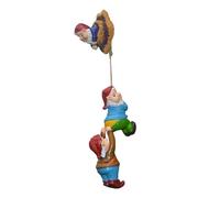Garden Tree Gnome Decor - Whimsical Gnome Garden Ornament | Adjustable Resin Climbing Gnomes, Funny Figurines Decor Ornaments for Outdoor Garden, Yard, and Patio Decorations, Charming Tree Statue