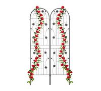 Garden trellis Climbing Plant Frame Decorative Ivy Arches Weatherproof 2 Pieces