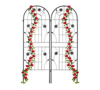 Garden trellis Climbing Plant Frame Outdoor Iron Obelisk Weatherproof Easy Setup