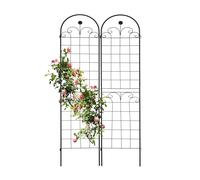 Garden trellis Climbing Plant Frame Outdoor Metal Obelisk Decorative Iron Panel