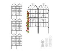 Garden trellis climbing plant support decorative metal privacy screen