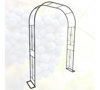 Garden Trellis for Climbing Plants, Metal Archway for Weddings and Ceremonies, Sturdy 2.4m High Stand for Vines and Flowers, Durable Outdoor Decoration