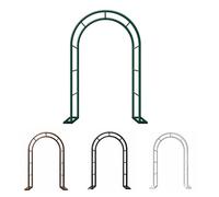 Garden Trellis Steel Rose Climbing Support Black Rose Arch for Climbing Plants & Cucumbers Perfect for Events Indoor Terrace & Garden (W 240cm x H 200cm)