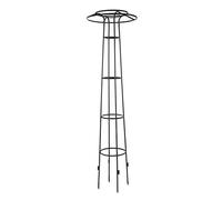 Garden Trellis Tower Plant Support Obelisk Vertical Plant Cage for Climbing Plants and Flowers Durable Garden Structure Ideal for Vines and Blooming Plants.