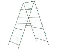Garden Trellises for Climbing Plants Stand Plant Support A-Frame Steel vidaXL