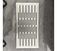 Garden Trench Drain Cover, Concrete Catch Basin Grate for Deck, Patio & Yard, Square Sewer Grate for Garage Floor Drainage, 23.6x23.6 in (60x60cm)