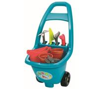 Garden trolley with accessories