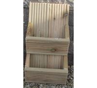 Garden Troughs and Planters Wall Mounted Wooden Decking Herb Strawberry Fruit Planter - 55Cm X 45Cm X 15Cm