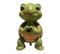 Garden Turtle - Outdoor Sculpture | Turtle Sculpture Resin | Waterproof Outdoor Statue | Home Accent, Decorative Turtlee Figurine With Charm, Animal Decor With Meaning, Statue Piece, Ornament Outdor