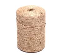Garden Twine Hemp Rope 30m/80m/100m/300m Handmade Linen Cord Twisted Burlap Jute Twine String DIY Craft Decor