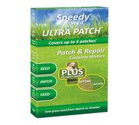 Garden Ultra Patch Lawn Repair 200g Grass Seed & Feed, Organic Patch Magic Grass Seed, Fast Growing Patch Fix for Lawns, Repairs Bare Spots, High Traffic & Shaded Areas, Covers up to 5 Patches.
