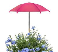 Garden Umbrella For Plants, 27cm Wind Resistant Shade With Ground Stake