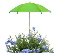 Garden Umbrella For Plants, 27cm Wind Resistant Shade With Ground Stake
