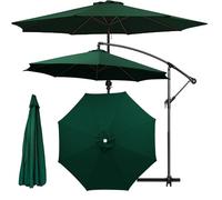 Garden Umbrella Replacement Canopy, Waterproof Tarp for 6/8 Ribs Patio Umbrella, Fits 2m, 2.5m, 3.5m, 2.7cm - Durable Cover for Outdoor Shade Solutions
