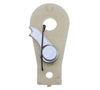 Garden Umbrella Tilt Mechanism Crank Replacement Part White PP 4.42.2cm for Outdoor Patio Balcony Central Column Pole