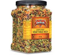 Garden Vegetable Soup Mix by It’s Delish, 24 OZ Jumbo Container | Natural Dehydrated Vegetables for Ramen Noodles, Soup Greens with Beets | Freeze Dried Veggie Blend | Vegan, Gluten-Free and Kosher