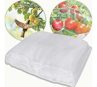 Garden Vetable Netting - Polyethylene, Fine Mesh - ct Protect - 11 x 11 m - Ideal for Garden, Fruit, and Vetable Beds - 20 Mesh Count