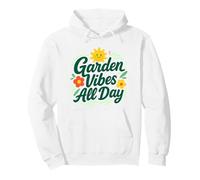 Garden Vibes All Day - Floral Gardening Nature Flower Lover Pullover Hoodie