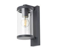 Garden Wall Lamp Outdoor Patio Industrial IP44 Aluminum Glass Anthracite 60W E27