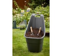 Garden Ward Rolling Kart - Lightweight Trolley - Great for Jobs Around The Garden - Weather Proof Material - Trolley For Cleaning Gardens Leaves Transporting Kart Caddy - Dimensions: 47 x 60 x 85cm