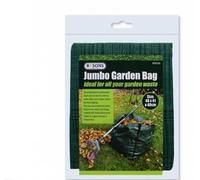Garden Waste Bag 95 Litre Capacity Gardening Bag with Handles Heavy Duty Waste Bag Reusable Large Refuse Rubbish Storage Sack Perfect for Leaves Weeds Shrubs Clippings Green Colour 48x41x48 Cm(1Pc)