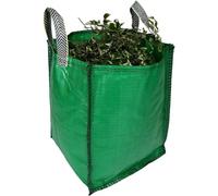 Garden Waste Bags - 120 Litre - 1 to 5 Sacks - PREMIUM GRADE - Industrial Fabric and Handles - Heavy Duty Garden/Green Waste Sacks (10 Sacks)