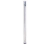 Garden Water Column 40 cm Stainless Steel Round with Tap and Hose Connector, Rustproof, Includes Hose Hanging Hook, Sturdy Base for Garden Watering, Car Washing