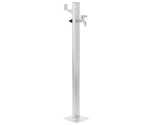 Garden Water Column Aluminium 95cm Lawn Watering Irrigation Faucet Tap vidaXL