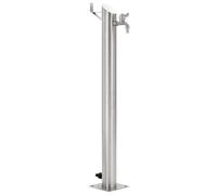 Garden Water Column Stainless Steel Round 95cm Watering Irrigation vidaXL