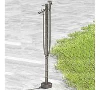 Garden Water Column with Outdoor Faucet 27in AntiFrost Brass Faucet Post for Irrigation & Washing Durable Outdoor Water Stand WeatherResistant Frostproof Design