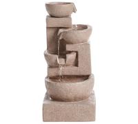 Garden Water Feature VALLESINELLA Light Brown