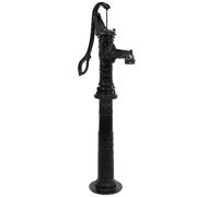 Garden Water Pump with Stand Cast Iron Hand Well Shallow Irrigation vidaXL