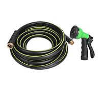Garden Watering Gun Car Washing Sprayer 8 Spray Patterns with 32ft Tube 5/8inch NPT Connector for Car Garden Pet and Home Use