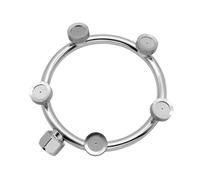 Garden Watering Sprayer Stainless Steel Highly Pressure Misting Sprinkler Head Garden Hose Nozzle Splitter Wide Angles Saving Application