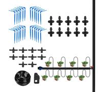 Garden Watering System, Automatic Adjustable Drip Irrigation, Gardening Supplies For Outdoor Indoor Yard Balcony Patio Farm Farmland