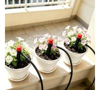 Garden Watering Tube Line System Kit, 5-30m Drip Irrigation Tubing