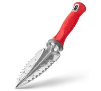 Garden Weasel 91360 Multi-Use Transplanter, Serrated Triangular Blade, Comfort Grip, Durable and Weather Resistant, Lifetime Warranty