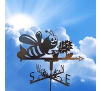 Garden Weathervane Weathervane Mounting Parts Scientific Wind Vanes for Outside Wind Direction Indicator Outdoor Garden Wind Measuring Tool,I