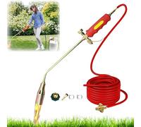 Garden Weed Burner Torch with Hose and Push Button Igniter, High Output 1,900,000 BTU for Effective Weeding and Outdoor Yard Maintenance