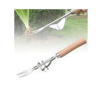 Garden Weeding Tool, 2025 New Multifunctional Manual Weeder Wooden Handle Weed Remover Tool, Uprooting Weeding Tool Gardening Weeder Tool, Weed Puller for Removing Moss and Weeds (1PCS)