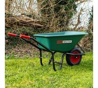 Garden Wheelbarrow - 90L / 150Kg Heavy Duty Home Master Plastic Wheelbarrow