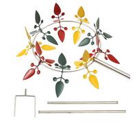 Garden Whirl Spinner - Steel Lawn Art Display, rotating sculpture tool, pathway ornament, wind | steel windmill device ideal outdoor decoration for patios fields pathways with