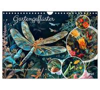 Garden whispers - Animal visitors in the abundance of flowers UK-Version (Wall Calendar 2026 DIN A4 Landscape), CALVENDO 12 Month Wall Calendar