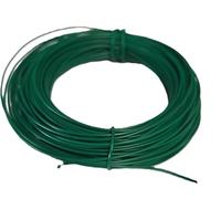 Garden Wire with Plastic Coating, 1.2 mm x 0.75 mm, 30 metres, Green