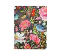 garden with bird and flower Printed Laptop Sleeve Bag 13-Inch - Leather Laptop Sleeve Case Shockproof Protective Computer Cover Bag