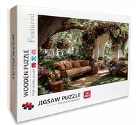 Garden Wooden Jigsaw Puzzles 61x41in, Plant Jigsaw Puzzles 5000 Pieces for Adults with Box, Educational Challenging Game, Back Lettering Easy to Distinguish, Summer Gifts, Beautiful Decoration, 0-2791