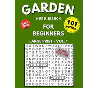 Garden Word Search: Large Print Easy Puzzles for Beginners